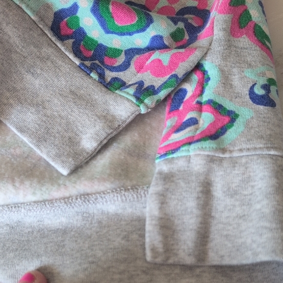 Talbots Gray Paisley Sweatshirt - Picture 4 of 5